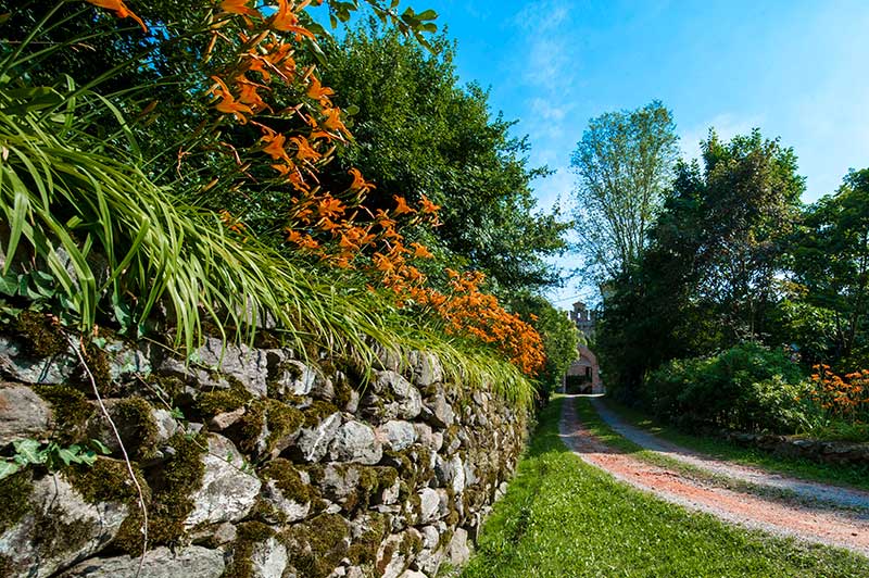 Giardino castello di Strambinello